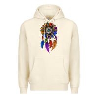 Sandshell pride sunflower dreamcatcher Premium Hoodie - JahusDesignShop