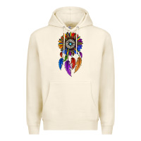 Tofu pride sunflower dreamcatcher Premium Hoodie - JahusDesignShop