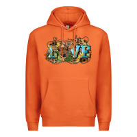 Carrot Love baby Cow Premium Hoodie - HowdyJamesFarm