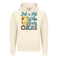 Vintage Artic Western Just A Girl Who loves Chicks Vintage Hoodie - LillyAllenDesigns