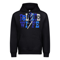 Black Police wife Urban Hoodie - FaDigitalArtStudio