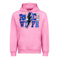 Fuchsia Pink Police wife Urban Hoodie - FaDigitalArtStudio