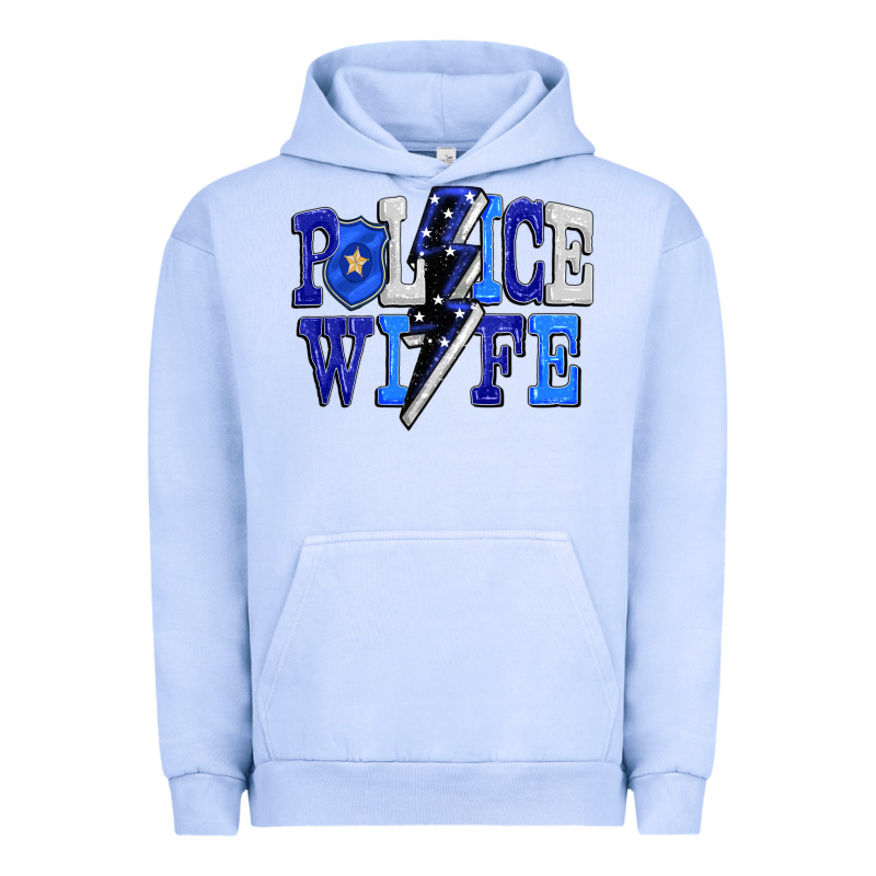 Police Wife Urban Hoodie by FaDigitalArtStudio | Teevron