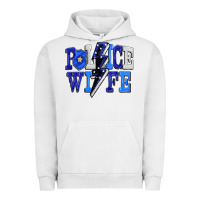Pigment Lunar Rock Police wife Urban Hoodie - FaDigitalArtStudio