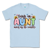 Dusty Blue being an aunt makes my life complete Classic Tee - MaliasSmallBusiness