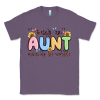 Lavender being an aunt makes my life complete Classic Tee - MaliasSmallBusiness