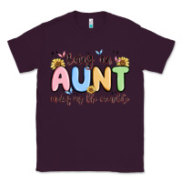 Plum being an aunt makes my life complete Classic Tee - MaliasSmallBusiness