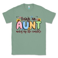 Sage being an aunt makes my life complete Classic Tee - MaliasSmallBusiness