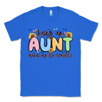 True Royal being an aunt makes my life complete Classic Tee - MaliasSmallBusiness