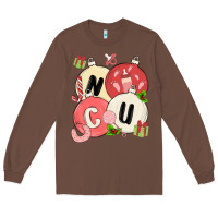 Chestnut nicu nurse christmas Long Sleeve Tee - MaliasSmallBusiness