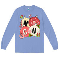 Colony Blue nicu nurse christmas Long Sleeve Tee - MaliasSmallBusiness
