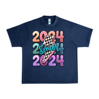 Navy 2024 senior Urban Heavy Tee - MaliasSmallBusiness