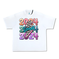 White 2024 senior Urban Heavy Tee - MaliasSmallBusiness