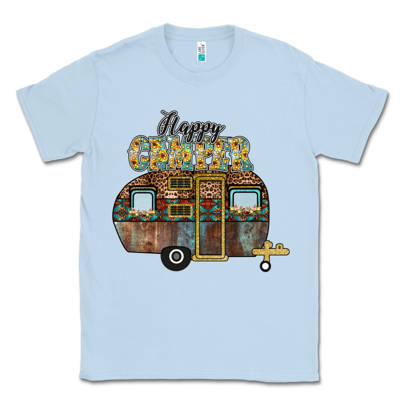 Happy Camper Classic Tee by CowhideDigitalArt | Teevron