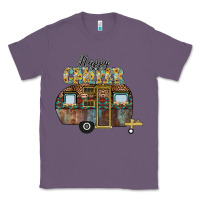 Lavender Happy Camper Classic Tee - CowhideDigitalArt