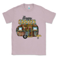 Lilac Happy Camper Classic Tee - CowhideDigitalArt