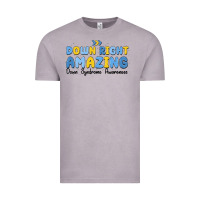 Vintage Zinc down right amazing down syndrome awareness Vintage Tee - MaliasSmallBusiness