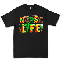 Black juneteenth nurse life Premium Tee - AdoDesignShop