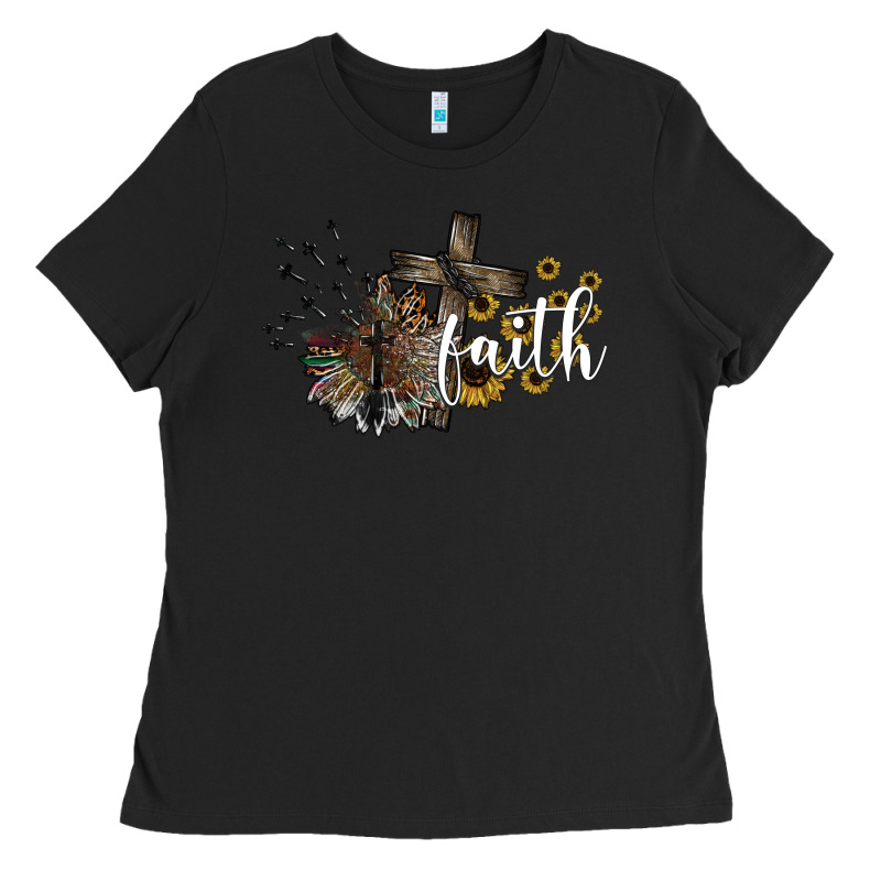 Faith Ladies Tee by SublimationCraftShop | Teevron