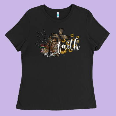 Faith Ladies Tee Designed By Sublimationcraftshop