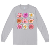 Moon Dust flowers Long Sleeve Tee - MaliasSmallBusiness