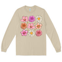 Mushroom flowers Long Sleeve Tee - MaliasSmallBusiness