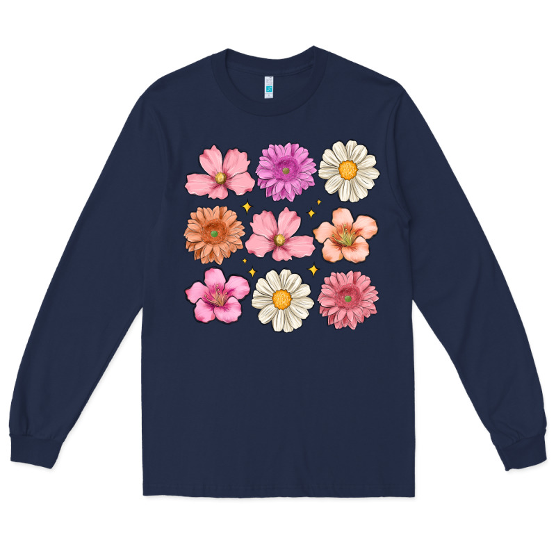 Flowers Long Sleeve Tee by MaliasSmallBusiness | Teevron