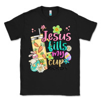 Black easter jesus fills my cup Classic Tee - MaliasSmallBusiness