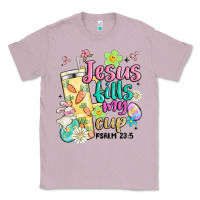 Lilac easter jesus fills my cup Classic Tee - MaliasSmallBusiness