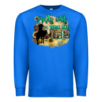 True Royal Pretty girls walk like this Premium Sweatshirt - HowdyJamesFarm