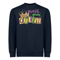 Navy mardi gras queen Heavyweight Sweatshirt - MaliasSmallBusiness