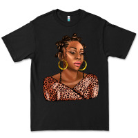 Black afro woman Premium Tee - AdoDesignShop