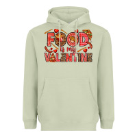 Matcha Food is my Valentine Heavyweight Hoodie - HowdyJamesFarm