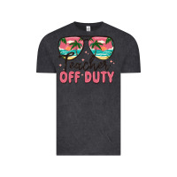 Vintage Black teacher off duty Vintage Tee - MaliasSmallBusiness