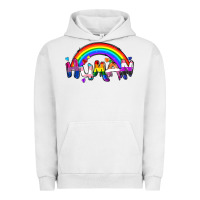 Pigment Lunar Rock Human pride Urban Hoodie - FaDigitalArtStudio
