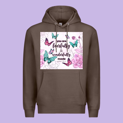 You Are Fearfully And Wonderfully Made Premium Hoodie Designed By Tumblerdesignbyshophia