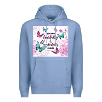 Colony Blue you are fearfully and wonderfully made Premium Hoodie - TumblerDesignByShophia
