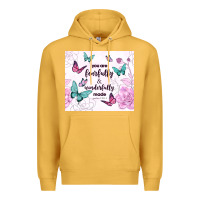 Mustard you are fearfully and wonderfully made Premium Hoodie - TumblerDesignByShophia