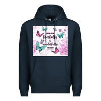 Navy you are fearfully and wonderfully made Premium Hoodie - TumblerDesignByShophia