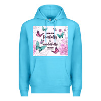 Ocean Blue you are fearfully and wonderfully made Premium Hoodie - TumblerDesignByShophia