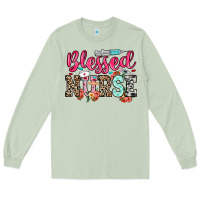 Matcha blessed nurse Long Sleeve Tee - NancyCooperArtShop