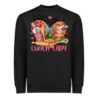 Black cupids favorite lunch lady Heavyweight Sweatshirt - MaliasSmallBusiness