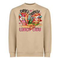 Mushroom cupids favorite lunch lady Heavyweight Sweatshirt - MaliasSmallBusiness