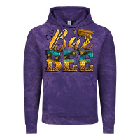 Cloud Purple Western Queen Bee Vintage Hoodie - LillyAllenDesigns