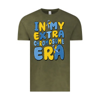 Vintage Olive in my extra chromosome era Vintage Tee - MaliasSmallBusiness