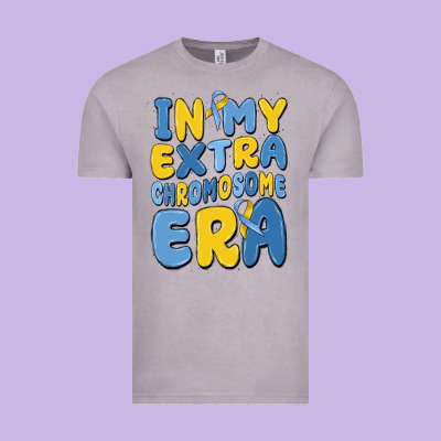 In My Extra Chromosome Era Vintage Tee Designed By Maliassmallbusiness