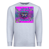 Heather Grey just a girl who loves dragonfiles Premium Sweatshirt - TumblerDesignByShophia