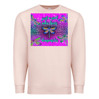 Pale Pink just a girl who loves dragonfiles Premium Sweatshirt - TumblerDesignByShophia