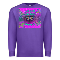 Purple just a girl who loves dragonfiles Premium Sweatshirt - TumblerDesignByShophia
