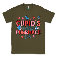 Army Green cupid's favorite pharmacy tech Classic Tee - MaliasSmallBusiness